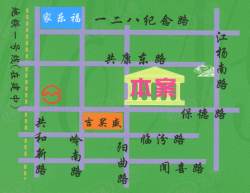 位置交通图