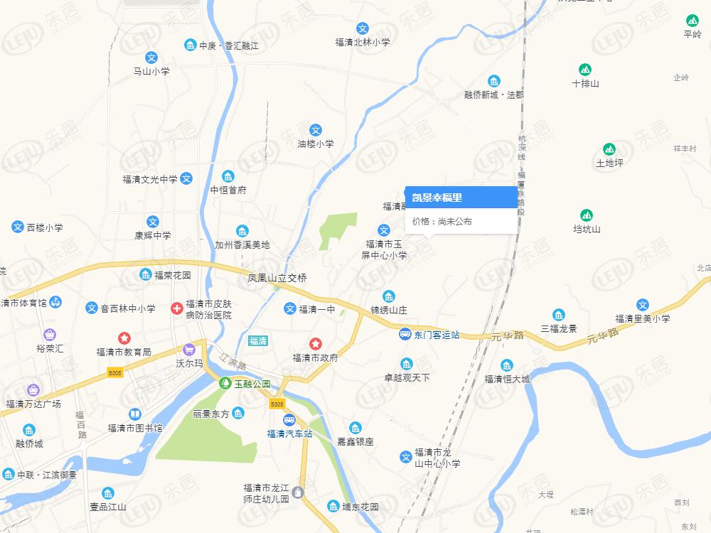 福清凯景幸福里价格曝光，约8999元/㎡起，户型面积98~139㎡