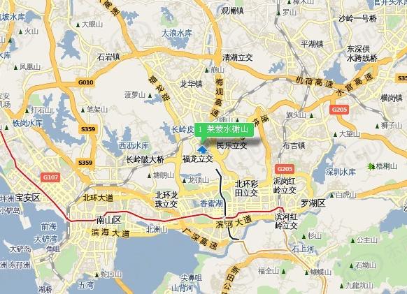 位置交通图