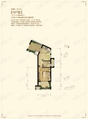 住友山居1室1厅1卫户型图