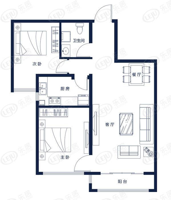 双桥金牛山庄·牛津郡 户型面积65.92~137.13㎡