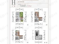 雲溪墅5室3厅4卫户型图