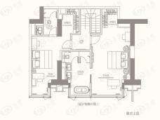 佳兆业壹号3室2厅4卫户型图