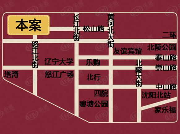 位置交通图