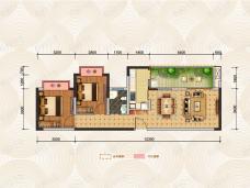 川建·御锦坊C2户型户型图