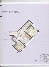 观澜临江行政官邸楼户型图