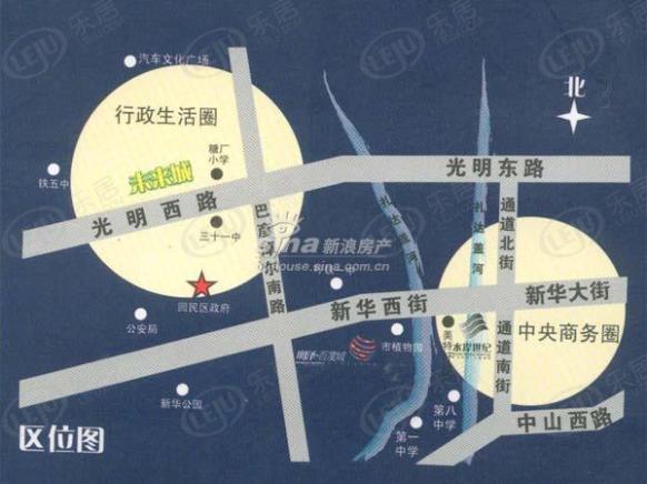位置交通图