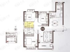 湘潭恒大华府7栋202户型户型图