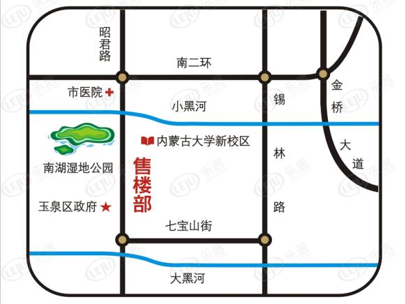 位置交通图