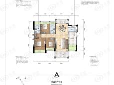 理想家园A户型
户型居室:
3室2厅1厨2卫户型图