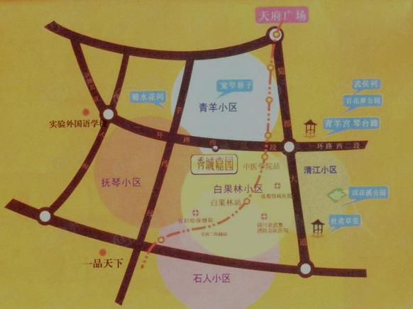 位置交通图