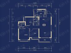 佛山恒大御澜庭5座03户型户型图