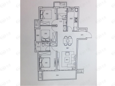 旭辉洛阳天际C户型户型图