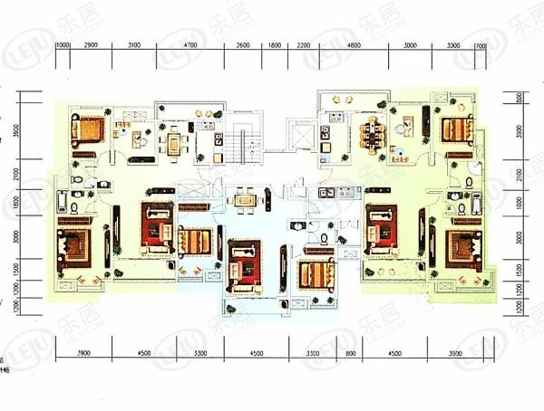 水畔铭城户型解密 起价约2650元/㎡起