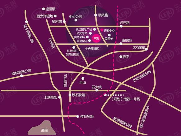 位置交通图