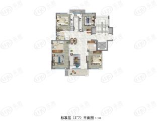 建发金茂·观宸洋房133㎡户型户型图