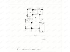 中建锦绣双城Y1户型户型图