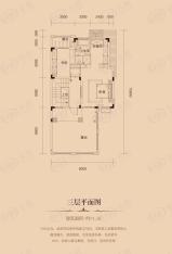 惠东国际新城6室2厅5卫户型图