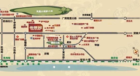 位置交通图