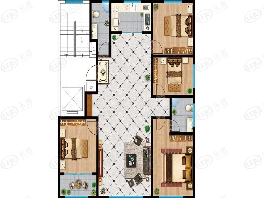 奎文龙山小镇B区 价格曝光 约11500元/㎡