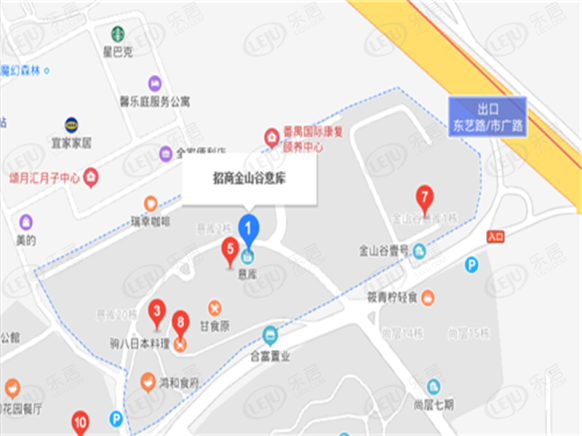 位置交通图