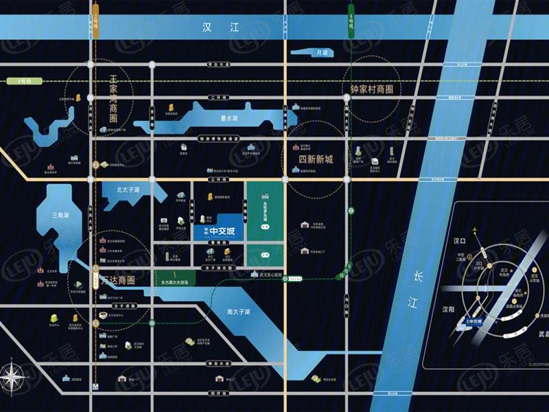 汉阳华中中交城，地处春晓路与蔷薇路交汇处（经开永旺旁）临近地铁3号线,6号线周边，总价15000起。
