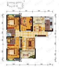 银诚东方国际D2户型户型图