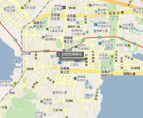 位置交通图