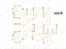 中庚红鼎天下中庚红鼎天下四室三厅四卫430平户型图