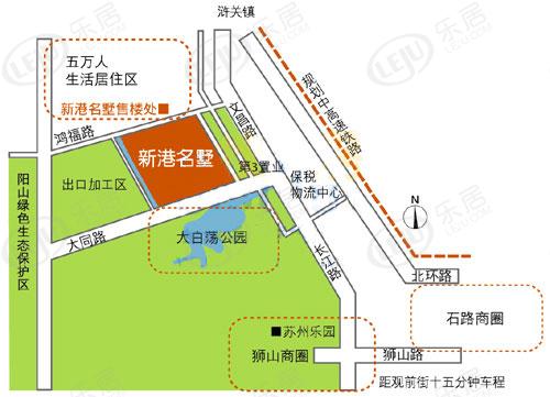 位置交通图