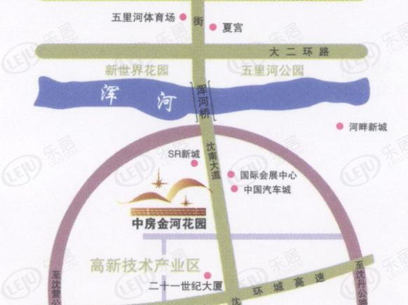 位置交通图