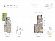 协信星澜汇4室2厅3卫户型图