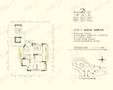 丹麦童话景观洋房D1户型户型图