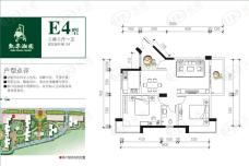 凯乐湘园户型E4户型图