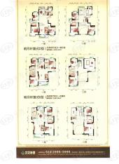 益阳世纪嘉苑明月轩复式D型 明月轩复式E型户型图