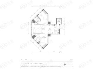 新光大中心109户型户型图