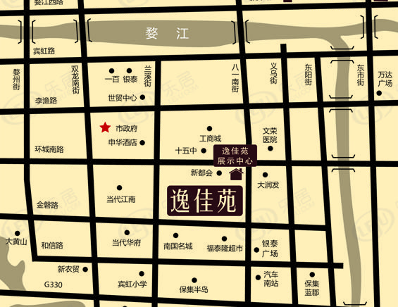 位置交通图