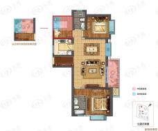 新城吾悦广场B3户型户型图