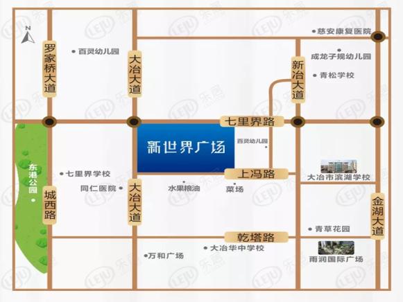 位置交通图