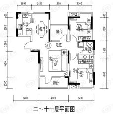 景瑞阳光尚城户型图