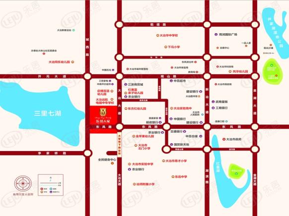 位置交通图