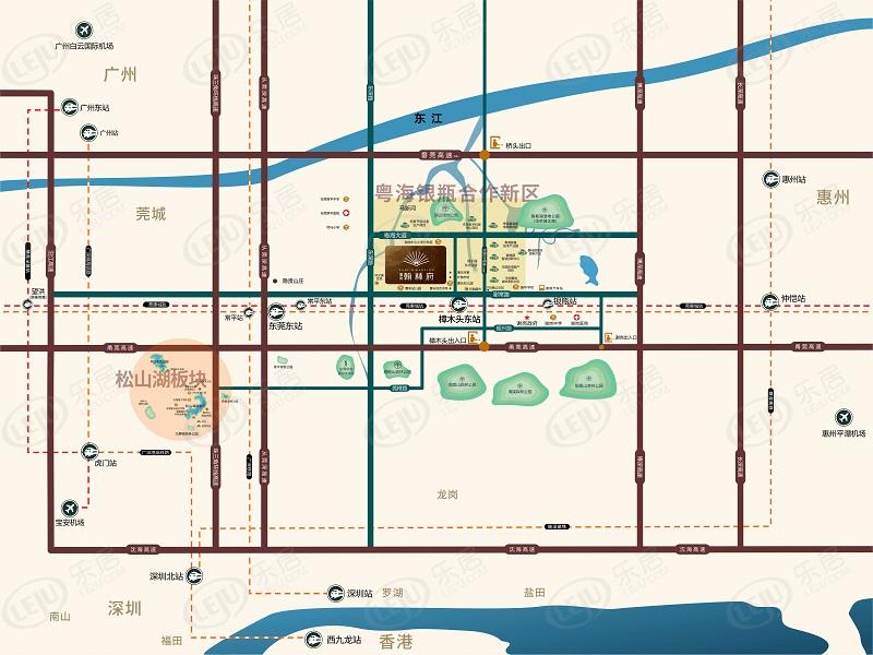 东莞市东莞唐商翰林府最新价格出来啦，约16500元/㎡，户型建面约95㎡