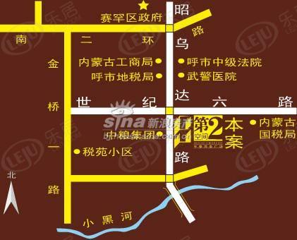 位置交通图