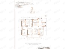 和泓大成府E户型户型图