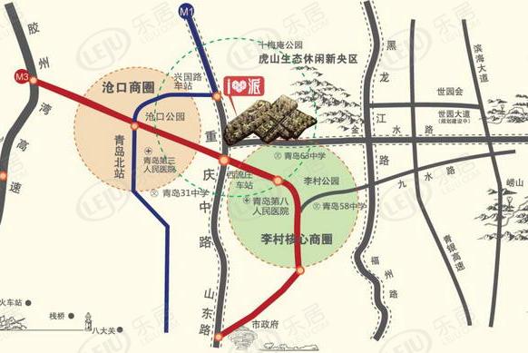 位置交通图