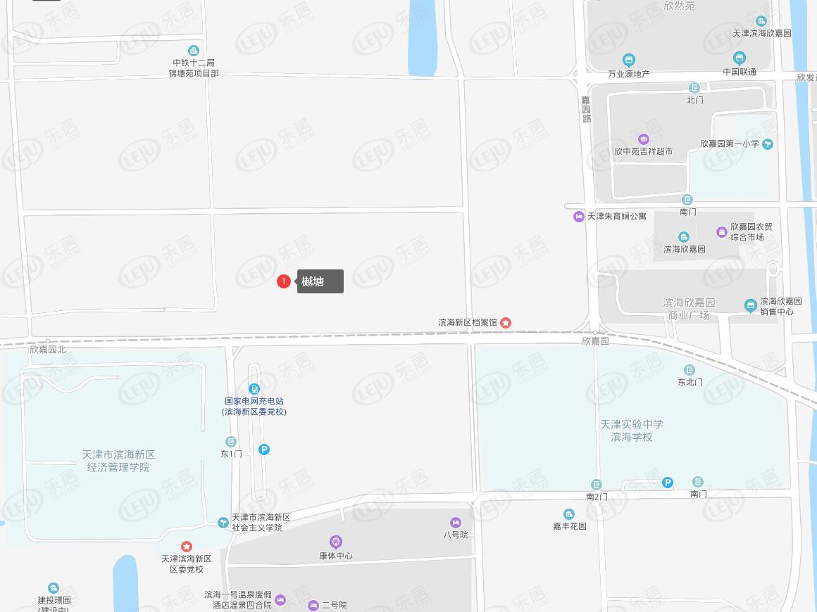 滨海新区天津樾塘在售，约10900元/㎡