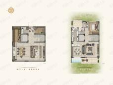 合景天誉202方排屋户型户型图