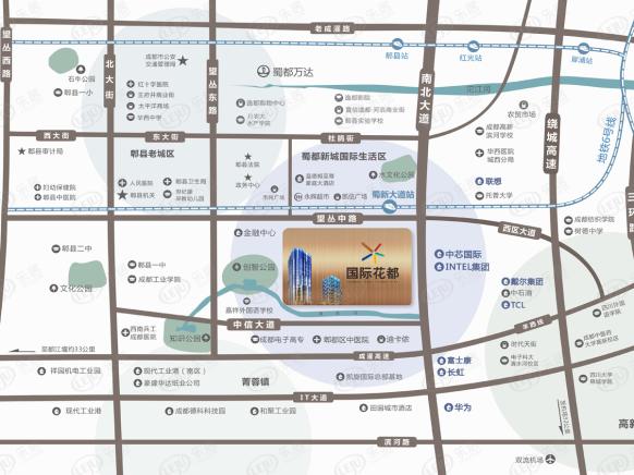位置交通图