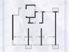 龙湖·昱城89平户型户型图