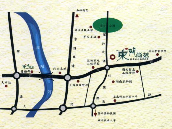 位置交通图